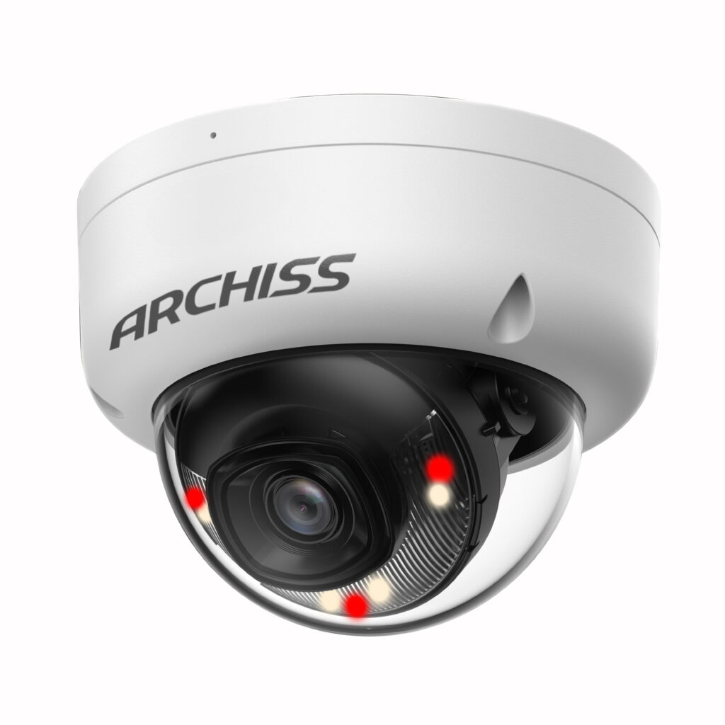 単焦点ドーム型ネットワークカメラ